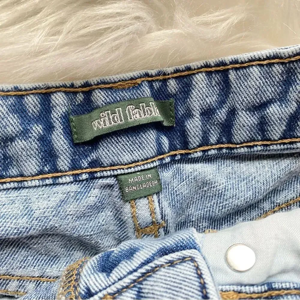 Highest Rise Cutoff Denim Shorts
